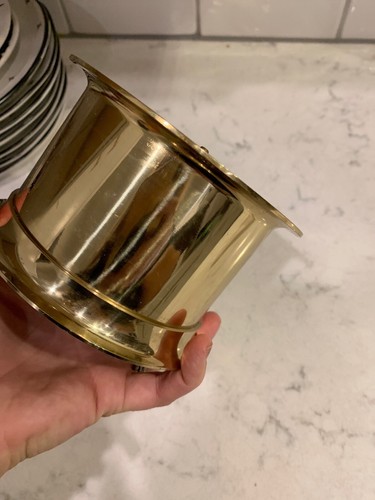 Seth Thomas Barometer Brass Charleston No 1056 EUC