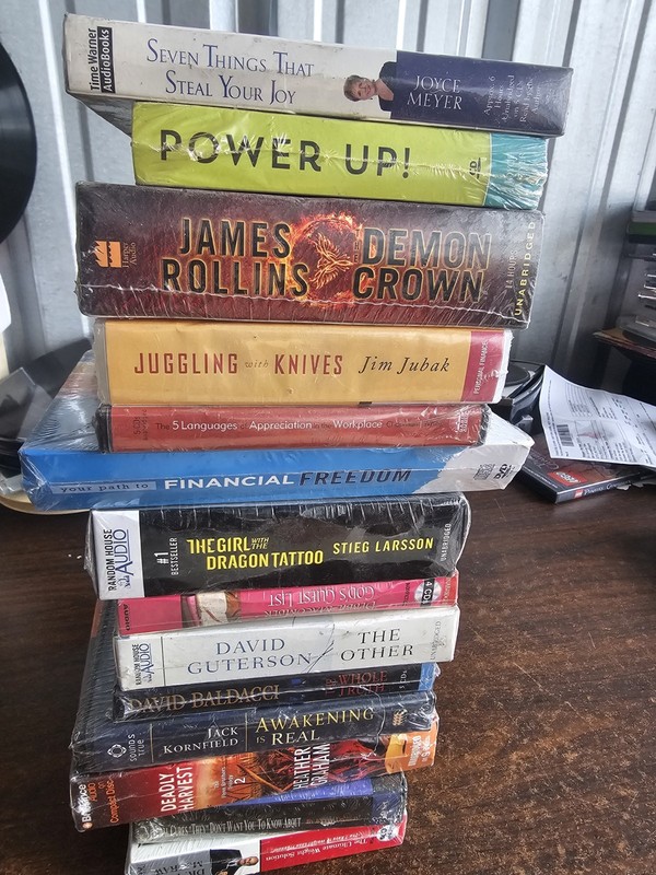 Nice Lot Of 14 NEW Sealed Audio Books On CD