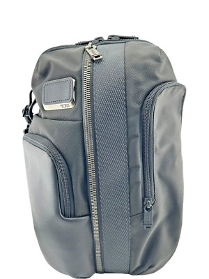 TUMI Body Bag Alpha Bravo Smith Sling Black Cleveland Browns Nylon Leather Tag