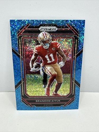 アンス ファティ Panini Chronicles Blue Prizm 2022 Panini Prizm Blue Sparkle Prizm SSP #266 Brandon Aiyuk