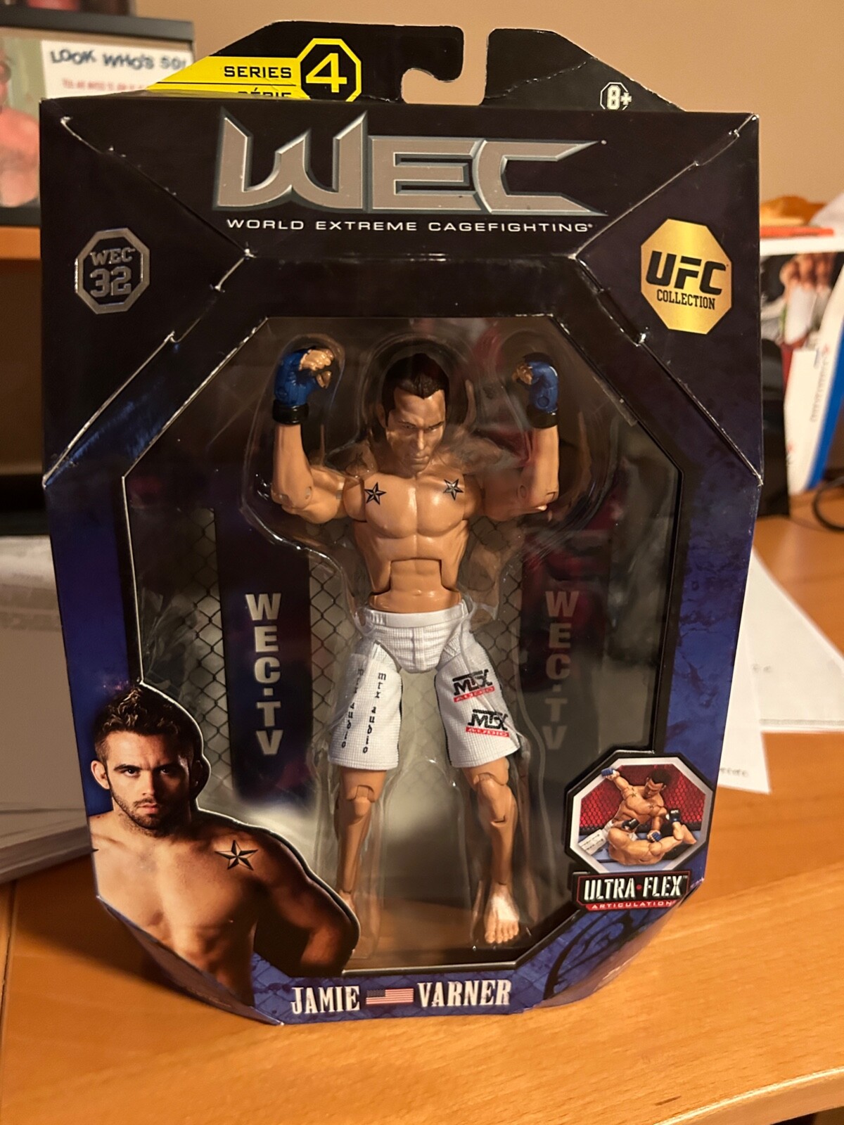 Jakks UFC Collection Series 4 Jamie Varner WEC 32 Action Figure