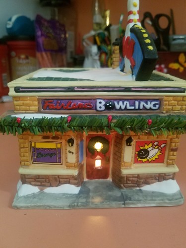 The Fairlanes Bowling Alley Authentic Christmas Valley