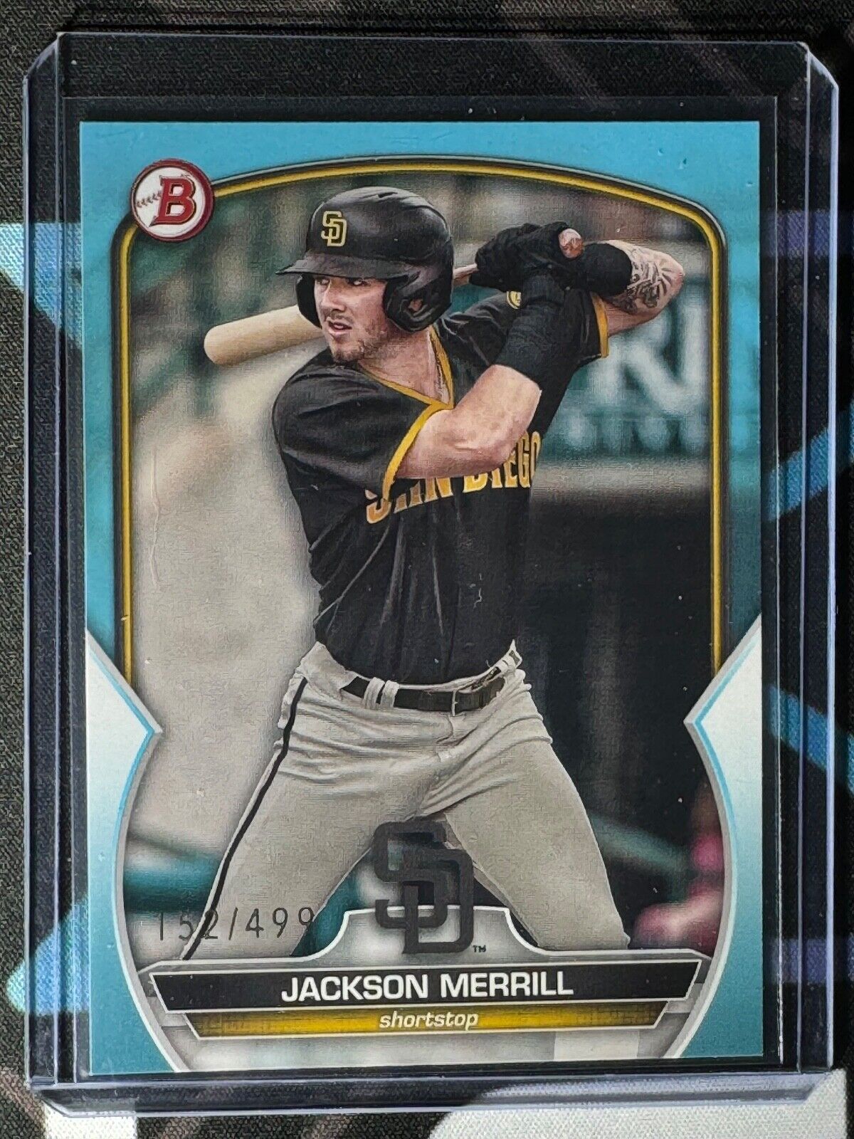 2023 Bowman Draft - Chrome Refractor #BDC-157 Jackson Merrill (RC) For