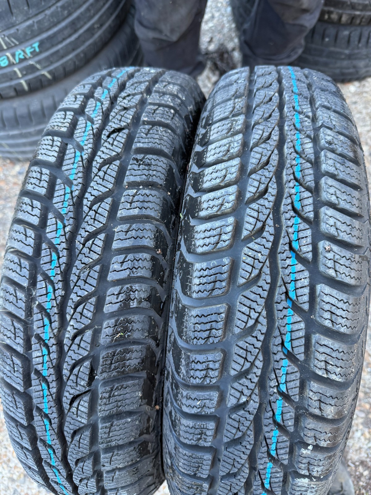 New 155 80 13 Uniroyal, Winter, M+S, 79Q, x2 A Pair (F1_tyres) FOD YD291