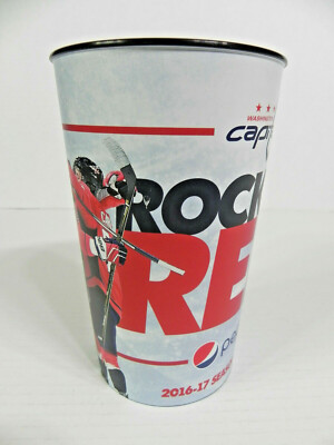 2016-17 washington CAPITALS souvenir CUP stadium FREE shipping ROCK the RED ovi!