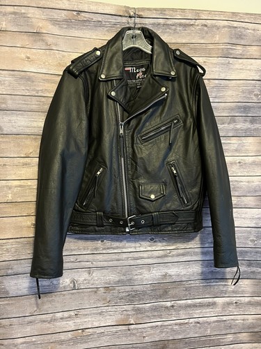 ジャケット・アウター 00s L.G.B Tactical Rider Jacket L.G.B Early 00s Padded Cow Leather Rider Jacket L.G.B (Le