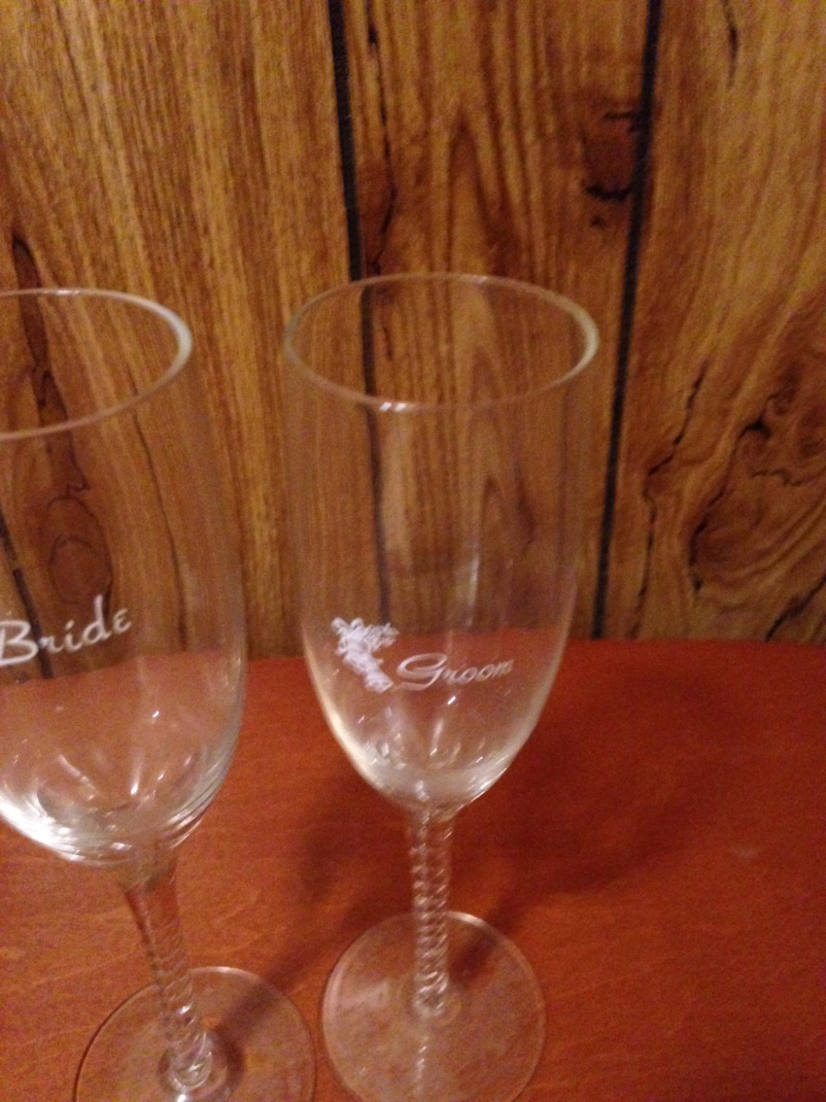 Bride & Groom Toasting Goblets