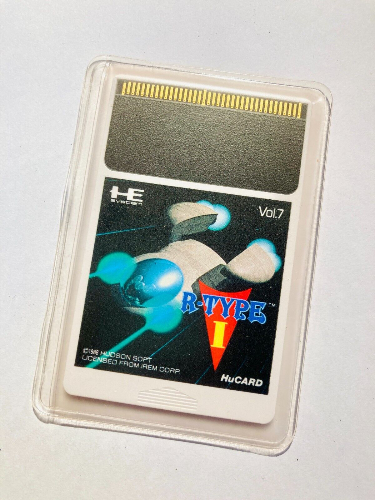 R-Type 1 NEC PC Engine Hu-Card Vol. 7 Hudson Soft From Japan R-Type 1 NEC PC Engine Hu-Card Vol. 7 Hudson Soft From Japan