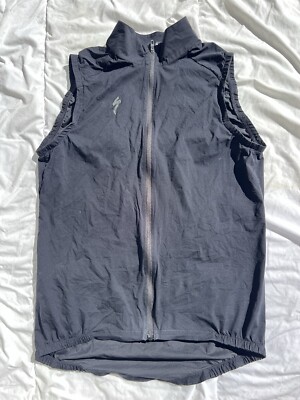 Specialized Sl Race Series Pro Gilet / Vest Men s Size Small Black Nylon Jacket