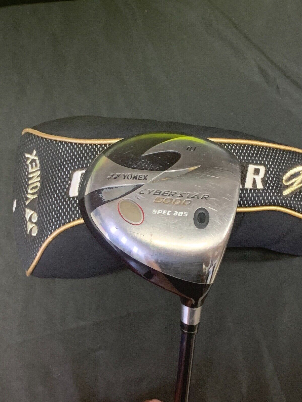 Yonex CyberStar 5000 SPEC 385 10° Driver Regular Graphite Shaft Yonex Grip Yonex CyberStar 5000 SPEC 385 10° Driver Regular Graphite Shaft Yonex Grip
