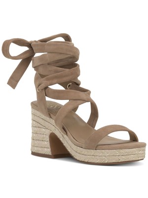 Женские бежевые туфли Roreka на платформе VINCE CAMUTO с завязкой на щиколотке 8 М