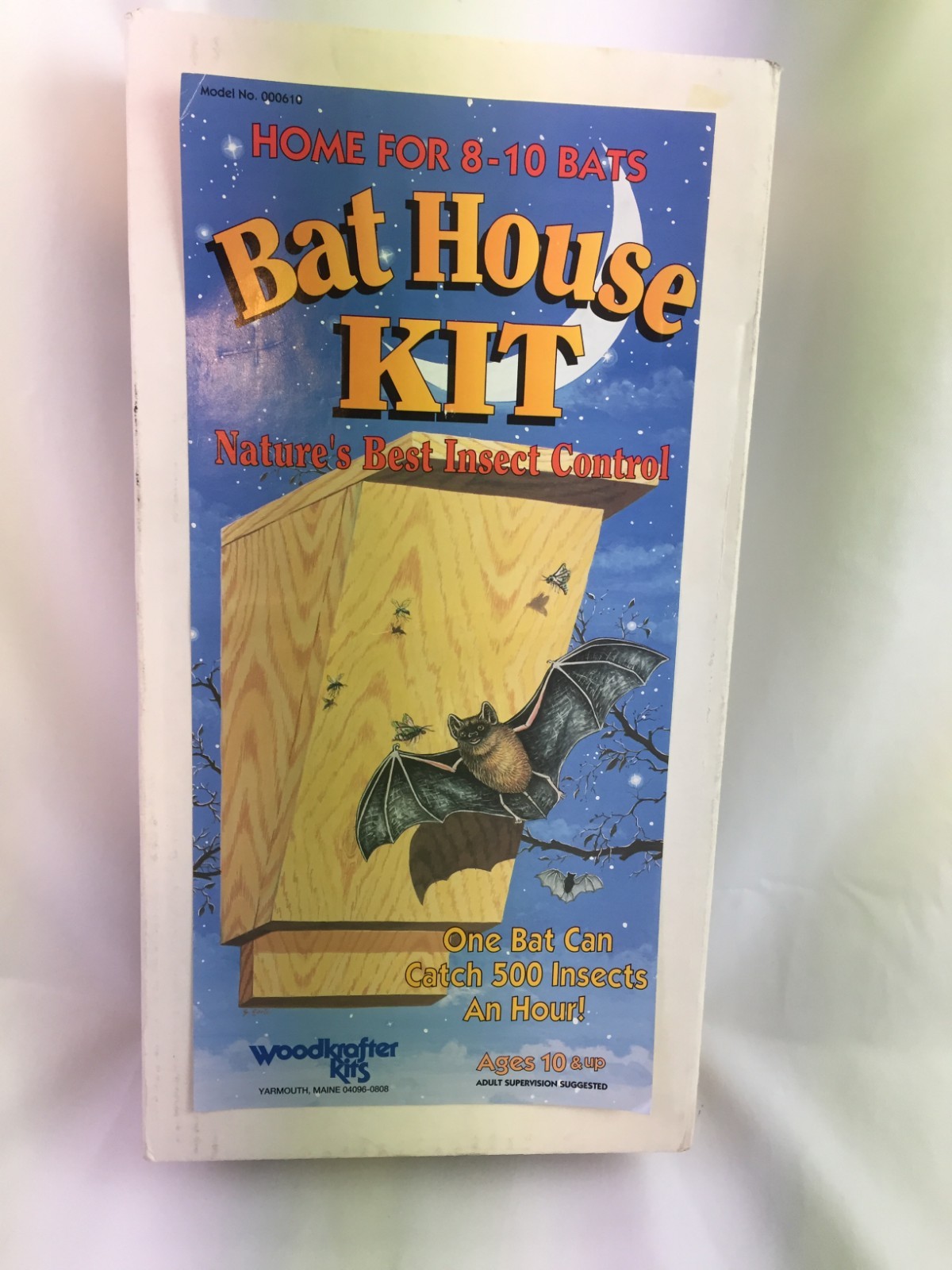 Woodcrafter Bat House Kit Home for 8-10 Bats Natures Best Insect Control