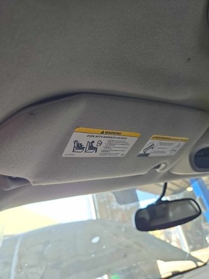 Used Left Sun Visor fits: 2004 Dodge Durango w/illumination Left Grade A