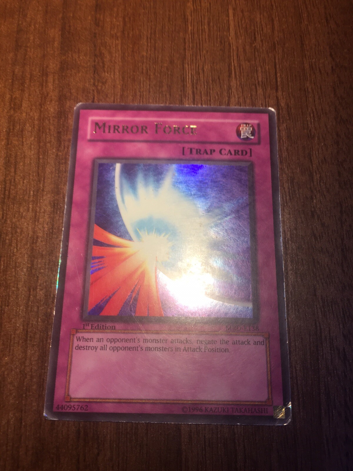 Yugioh Anime Mirror Force Light Play Mrd E138 Trap Card Ultra Rare Paulwoida Ca