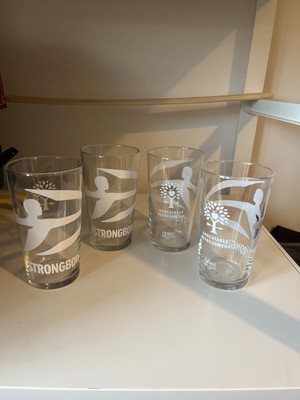 4X Strongbow Pint Glasses M23