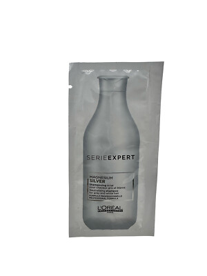 LOreal Serie Expert Magnesium Silver Shampoo Travel Sachet 5 x 10ml