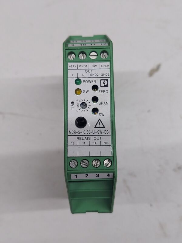 Phoenix Contact MCR-S-10/50-UI-SW-DCI Programmable Current Transducer