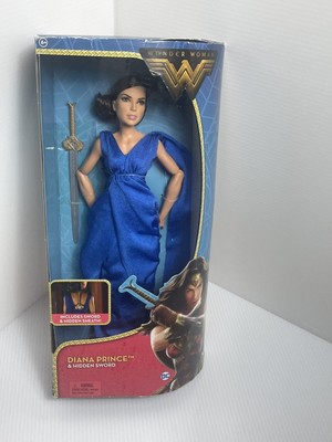 2017 Wonder Woman Diana Prince Hidden Sword 12'' Figure Mattel  New