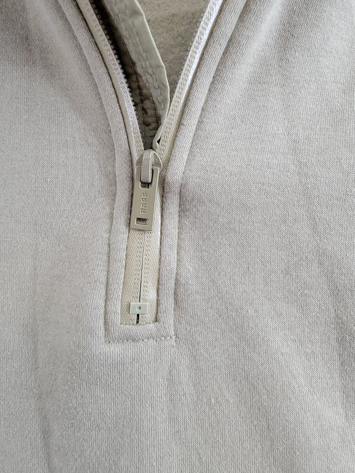 BASS OUTDOOR Regular-Fit Convertible Hood 1/4-Zip Sweatshirt Men's M Overland - Picture 9 of 17