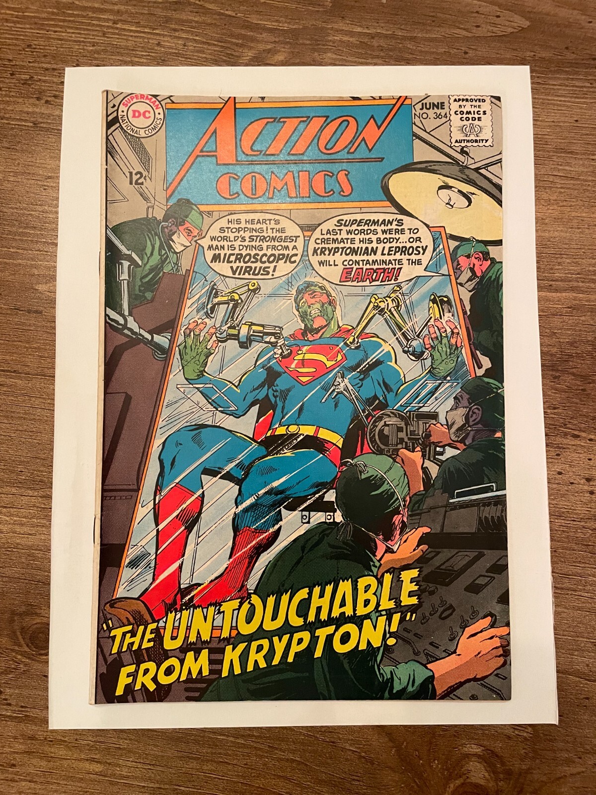 Action Comics # 364 NM- DC Comic Book Superman Batman Flash Smallville 15 MS3 Action Comics # 364 NM- DC Comic Book Superman Batman Flash Smallville 15 MS3