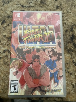 Ultra Street Fighter II The Final Challengers COVER ART