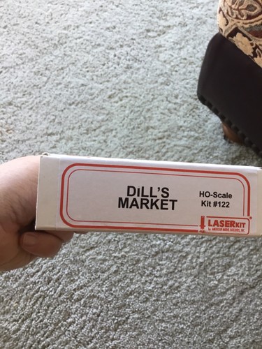 American Model Builders LaserKit Dill's Market  HO Scale Kit #122