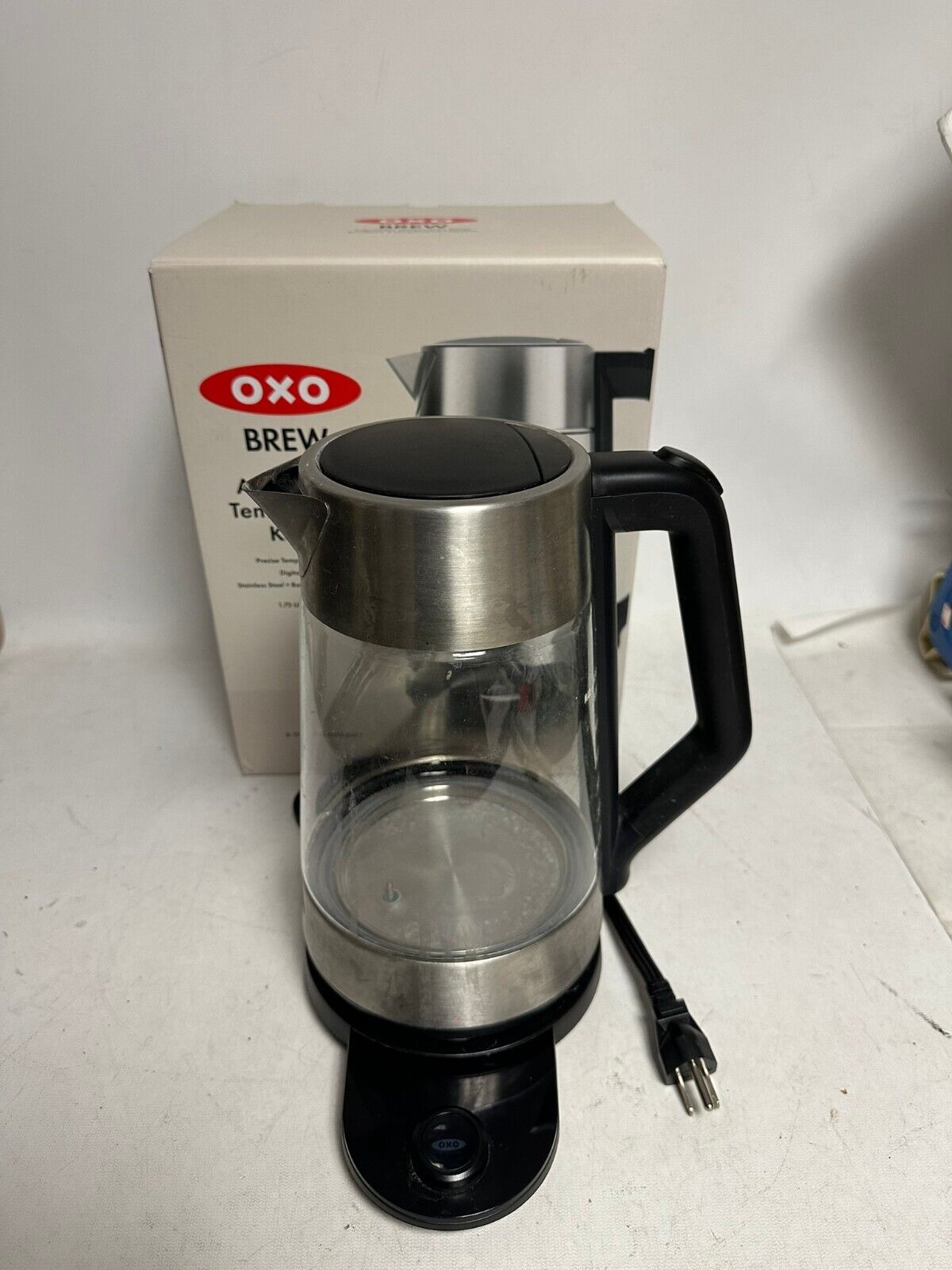 OXO 8716900 Brew Adjustable Temperature Kettle, Electric - D