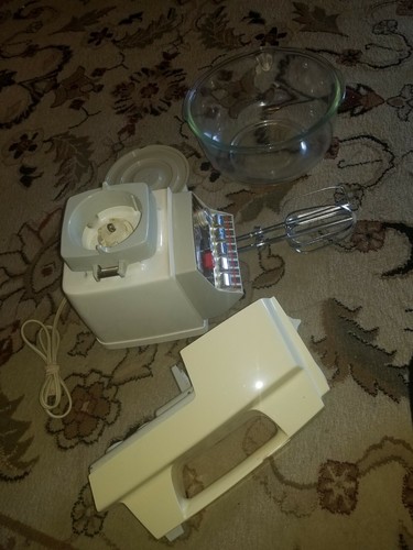 Mom's Vintage Oster Regency Kitchen Center 12 Speed Mixer