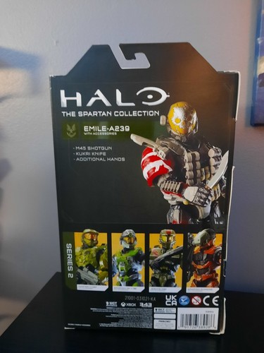 Wicked Cool Toys  Halo Spartan Emile Reach 6.5" Action Figure