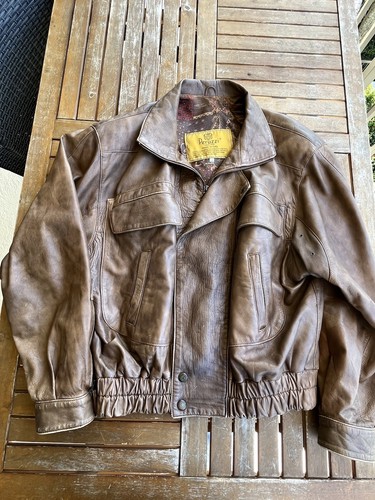 ジャケット・アウター vintage made in ITALY GHEZZI leather jkt vintage made in ITALY GHEZZI leather jkt