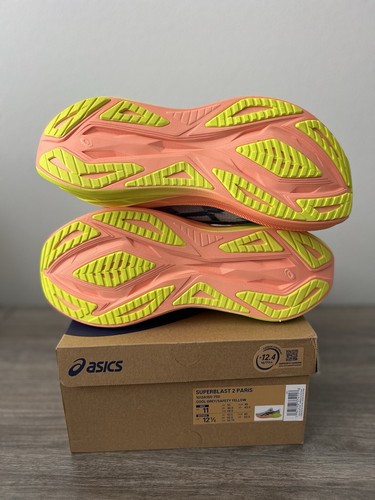 ASICS ASICS SUPERBLAST 2 PARIS GREY MEN'S SZ 11 ✅SHIPS IN 1 DAY✅ 1013A150-750