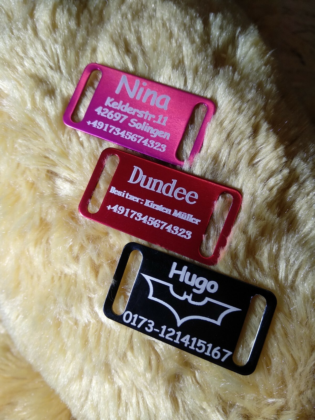 Dog Tag Hundemarke Gravur Katzenmarke Marke Erkenungsmarke Hund Pferdemarke