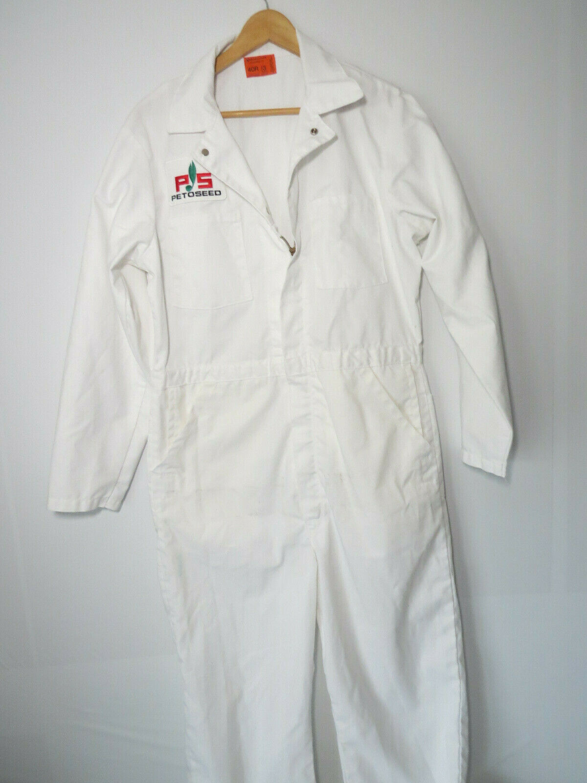 AMBASSADOR WHITE BOILER SUIT coveralls overalls mechanic