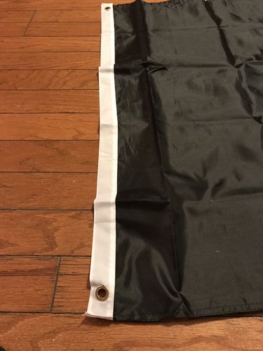 United States POW - MIA Black Polyester Flag w/ Brass Grommets 3' x 5' New