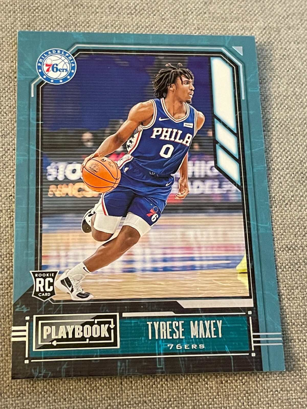 2020-21 Chronicles Basketball Tyrese Maxey Playbook RC