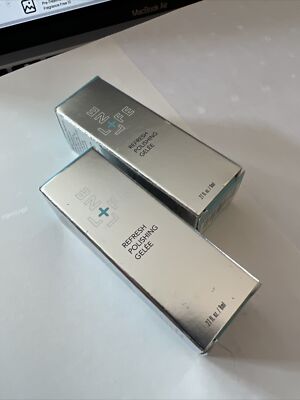 lot of 2 NEW Life Line REFRESH POLISHING GELEE - FACE & NECK WASH - .27 FL. OZ.