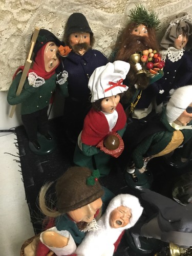 Large Lot Of Byers Choice Figurines, 20 Plus, Good Condition, 90’s