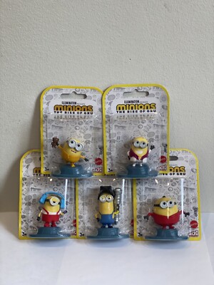 Lot of (5) Illumination Minions: The Rise of Gru Micro Collection Mini Figurines