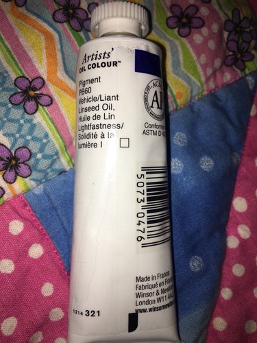 Winsor & Newton Artists Oil Colour INDANTHRENE BLUE 37ml Series 4