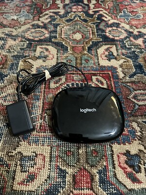 Logitech Harmony Smart Hub O-R0004 With Original Power Cord Tested Works