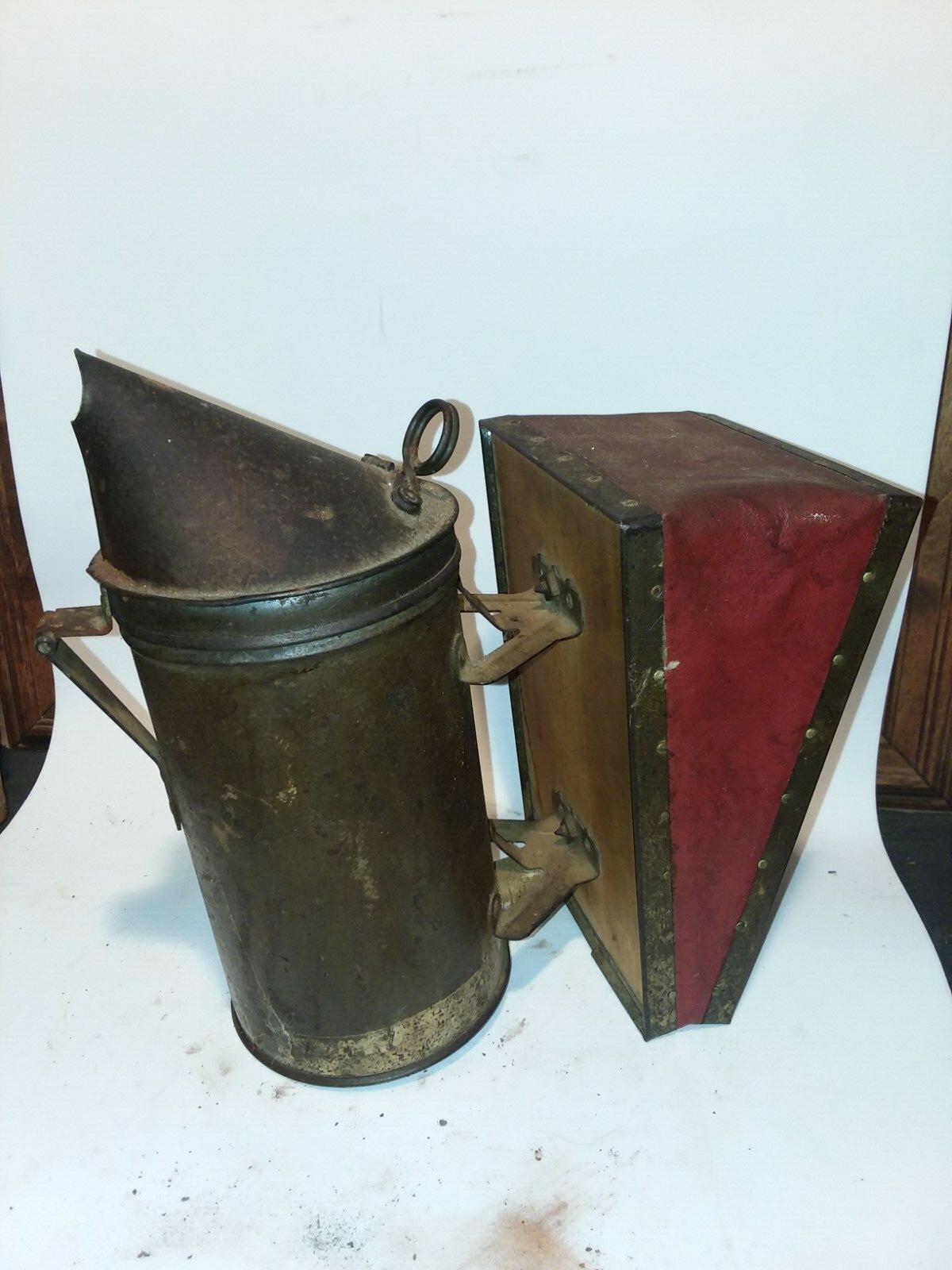 Vintage bee smoker tool fogger