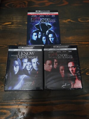 I Know What Did + Still Know What You Did Last Summer 4K UHD/Blu-Ray w/Slipcover