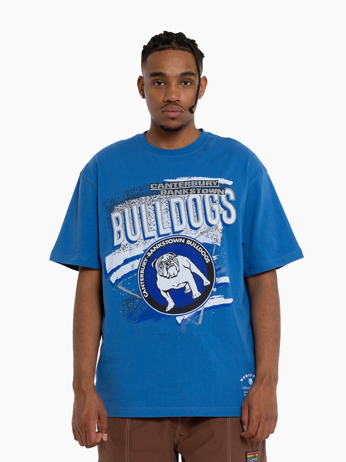 NRL Abstract Tee - Canterbury Bulldogs - Shirt - T-Shirt
