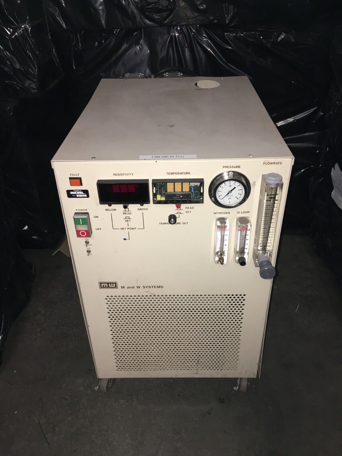 M&W Systems RPCX17A-D-DI2x10"-LI-CMII-HE Recirculating Cooling System, 131257