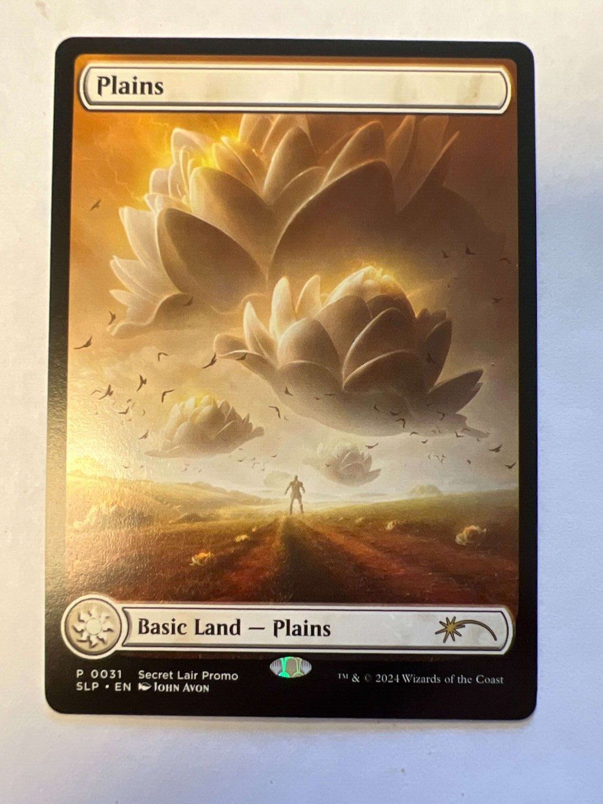 Magic the Gathering - ON HAND - Plains - #0031 - Secret Lair Magic the Gathering - ON HAND - Plains - #0031 - Secret Lair