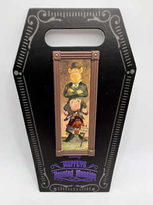 Disney WDI D23 Pin Muppets Haunted Mansion Pigs Stretching Portrait LE 999