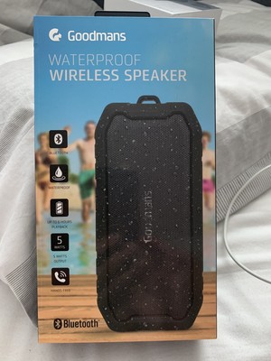 goodmans waterproof speaker