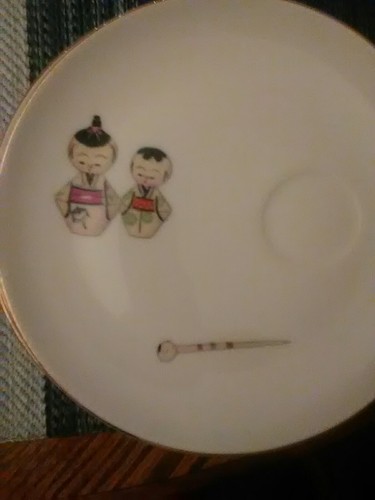 Japanese Ceramic or Porcelain Plate