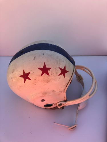 Vintage Bart Starr Endorsed McGregor Football USA Helmet Size S Small E688G