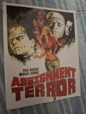 Assignment Terror ( Blu-ray w/ Slipcover) Scorpion Releasing . New  !